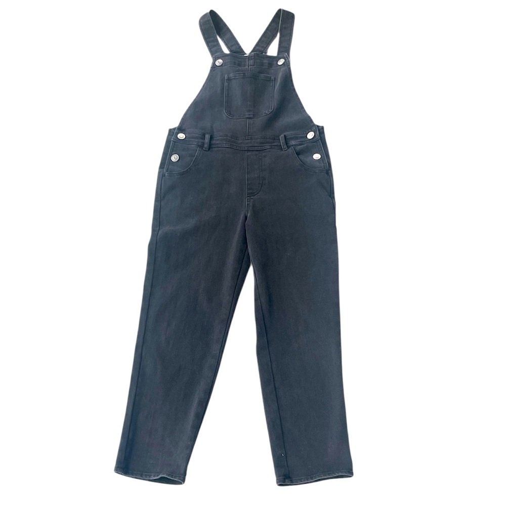 SOCIAL ACADEMY GIRLS BLACK BIB OVERALLS JUMPSUIT SIZE 8